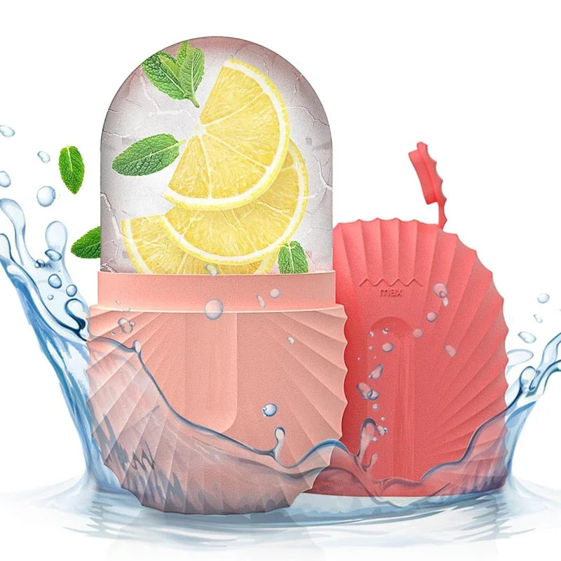 Ice Face Roller – Silicone Facial Ice Mold for Pore Shrinking