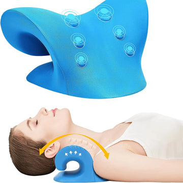 Neck & Shoulder Stretcher – Cervical Traction Device for Pain Relief & Spine Alignment
