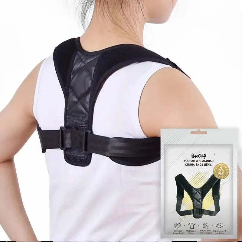 Adjustable Back Posture Belt for Hunchback Correction and Posture Support