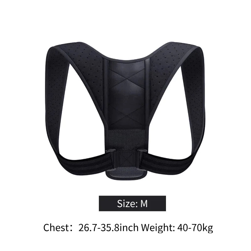 Adjustable Back Posture Belt for Hunchback Correction and Posture Support