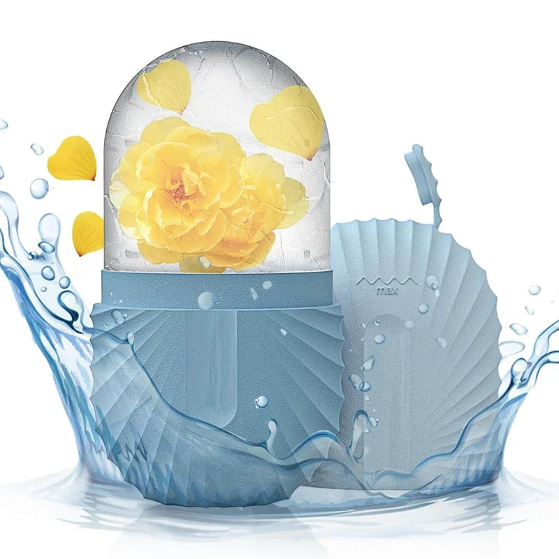 Ice Face Roller – Silicone Facial Ice Mold for Pore Shrinking