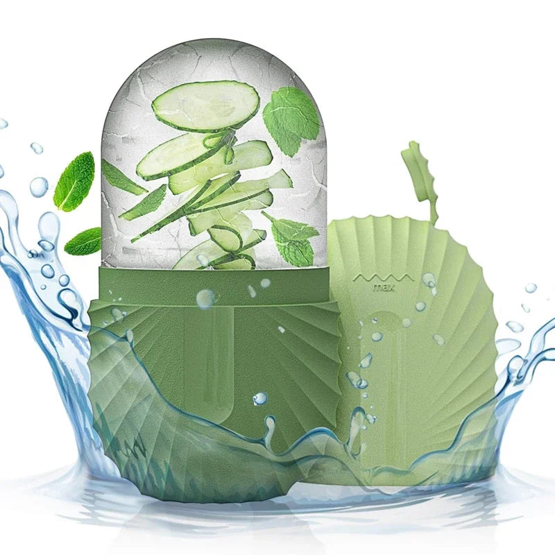 Ice Face Roller – Silicone Facial Ice Mold for Pore Shrinking