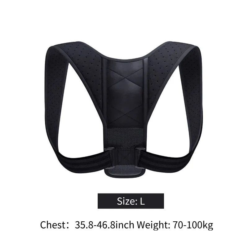 Adjustable Back Posture Belt for Hunchback Correction and Posture Support