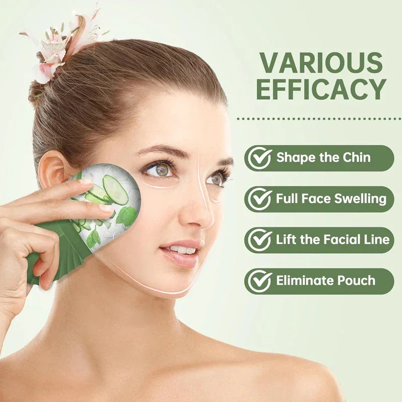 Ice Face Roller – Silicone Facial Ice Mold for Pore Shrinking