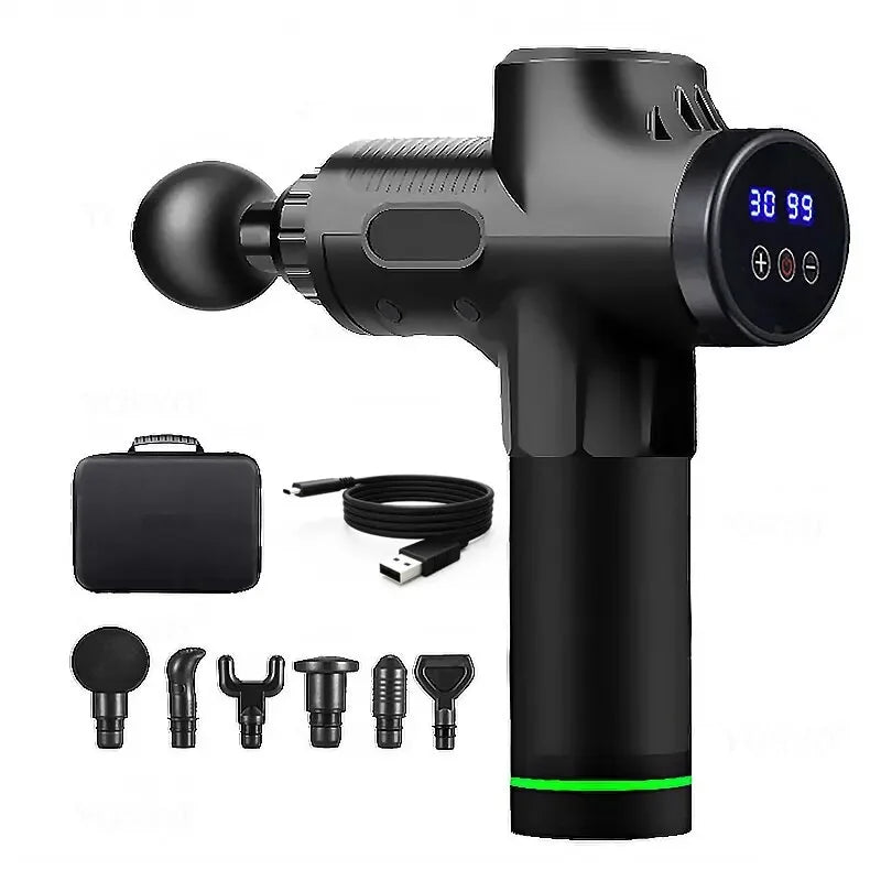 Portable Massage Gun – Vibration Gun for Deep Muscle Relaxation & Fitness