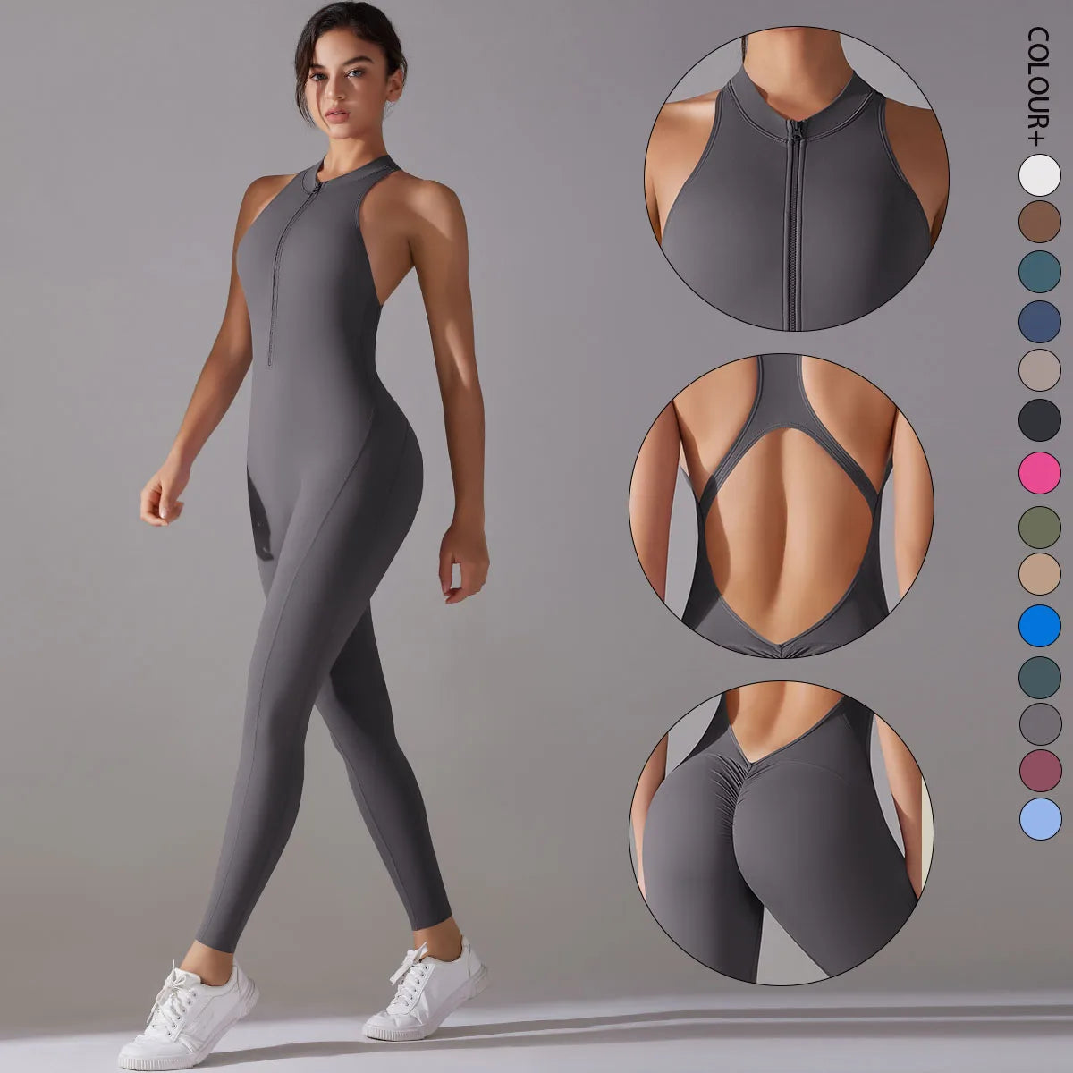 Women’s Tummy Control & Butt Lifting Sports Bodysuit – Yoga & Gym Workout Wear